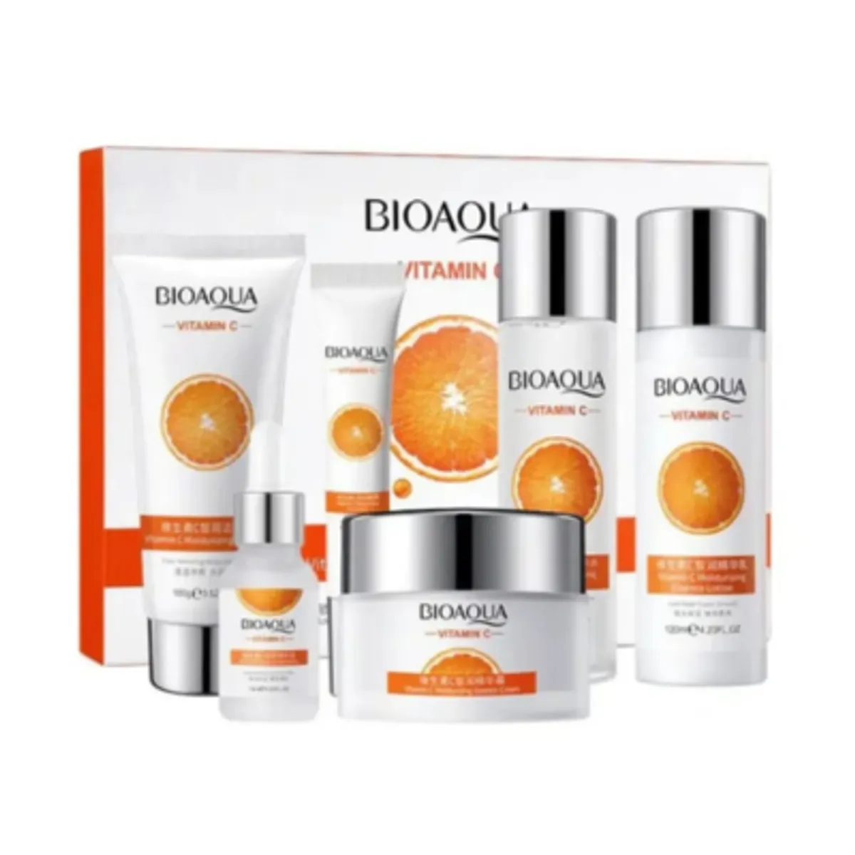 GENERICO - Combo Facial Bioaqua de Naranja (Vitamina C) – 6