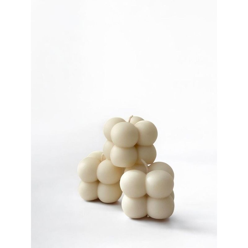 GENERICO - Vela Mini Bubble Blanca