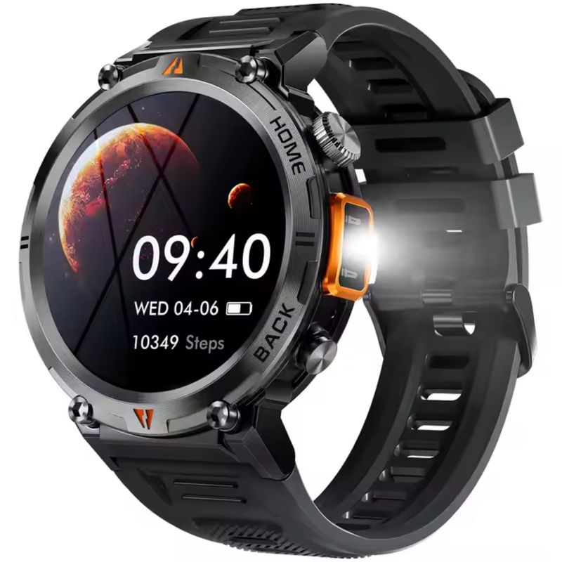 GENERICO - Reloj Inteligente EIGIIS KE3 Salud Linterna Alta Gama Smartwatch
