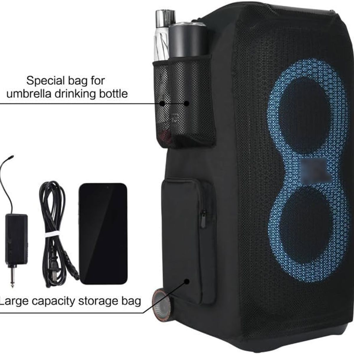 GENERICO - Forro Protector para Parlante JBL Partybox Stage 320