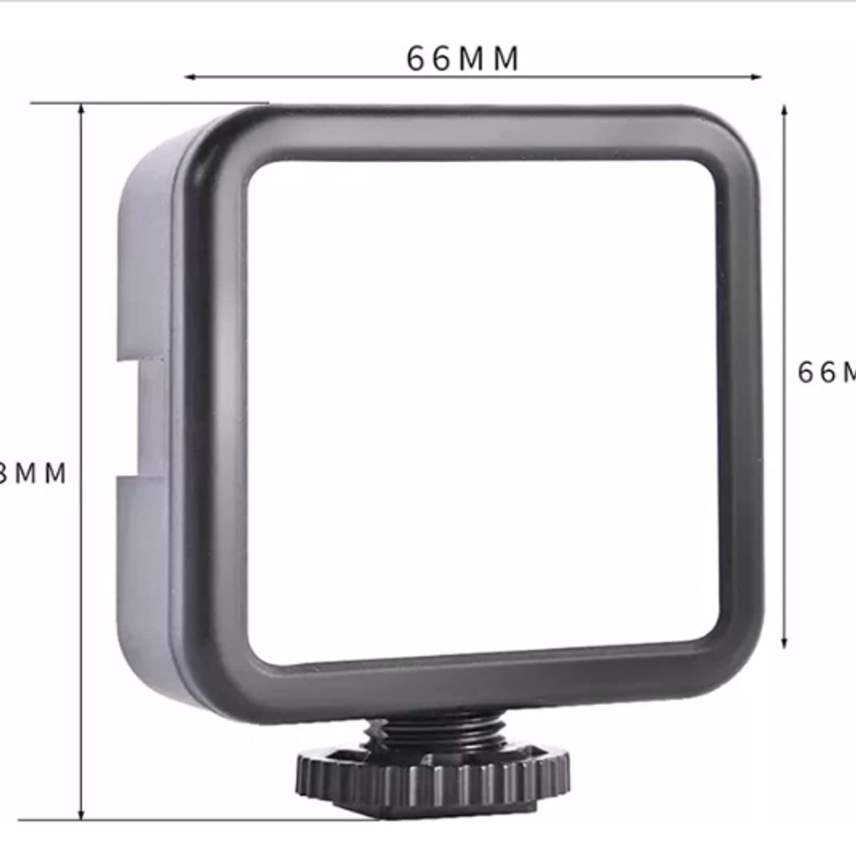 GENERICO - AY-49 - Kit de grabación de video con luz y microfono