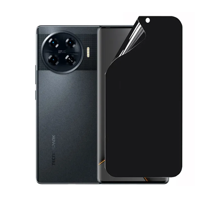 GENERICO - Protector Antiespia Privacidad en Hidrogel  Tecno Spark 20 Pro Plus 4G