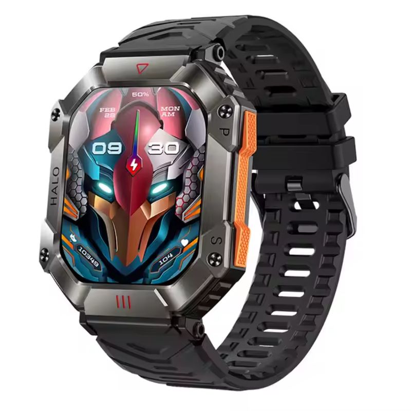 GENERICO - Reloj Inteligente KR80 Hombre Brújula Salud Gps Fitness Smartwatch