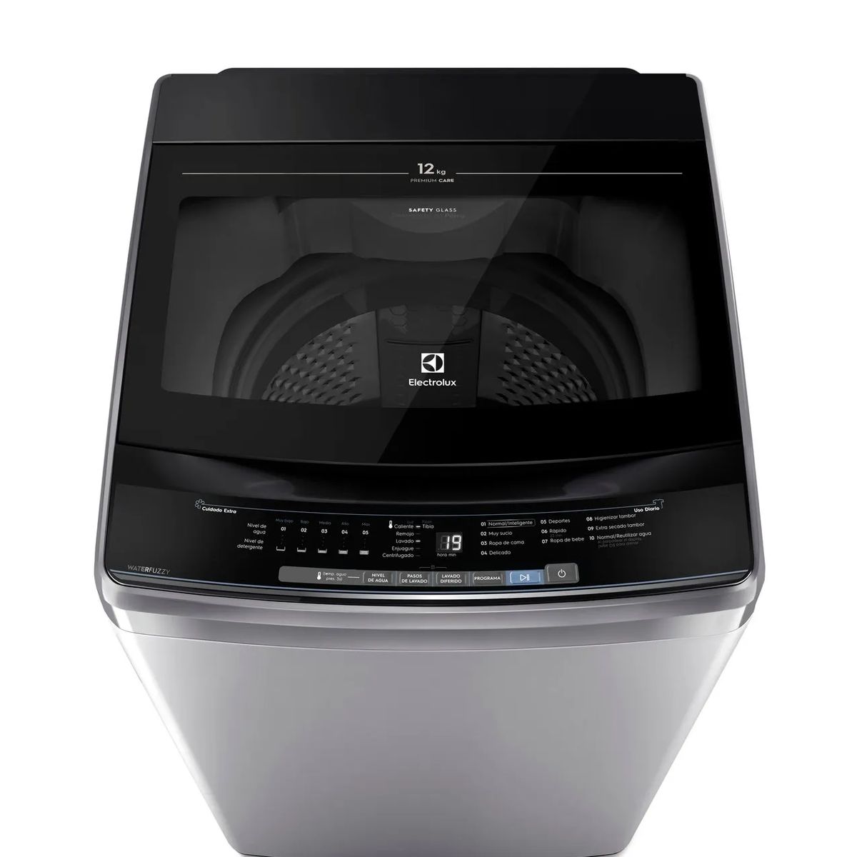 ELECTROLUX - Lavadora Electrolux EWIW12F6USVS 12kg  Carga Superior  Premium Care  Color Gris