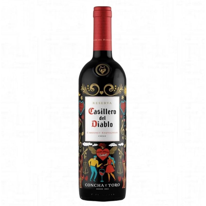 CASILLERO DEL DIABLO - VINO CASILLERO DEL DIABLO CABERNET SAUVIGNON ED ANDRES 750 ml