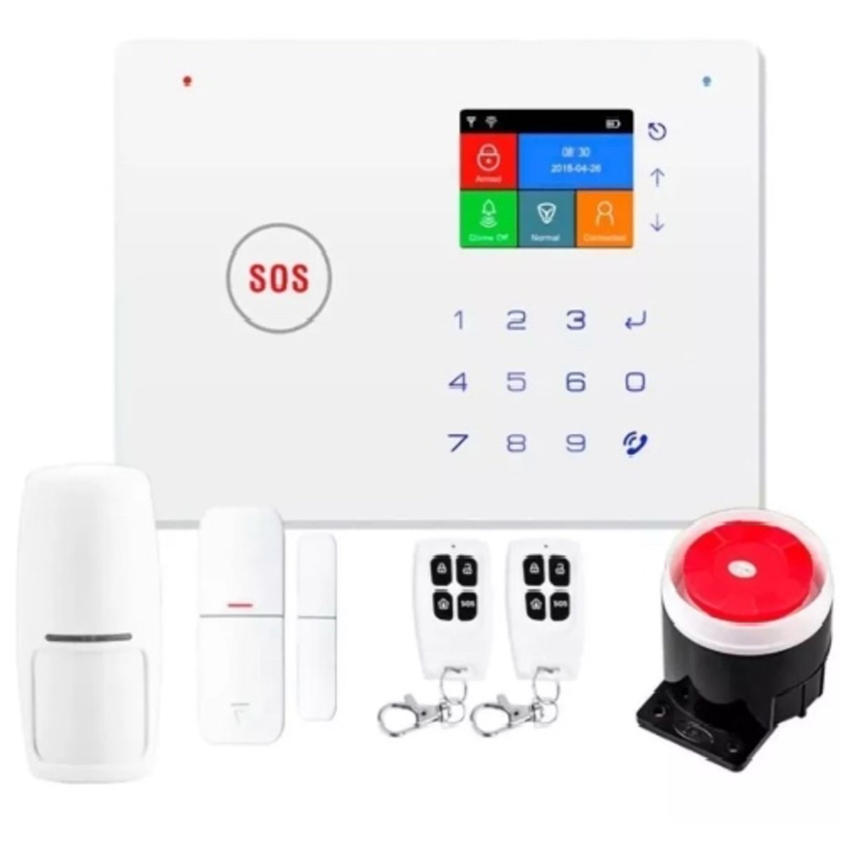 GENERICO - Sistema de alarma inteligente app tuya 1021-7