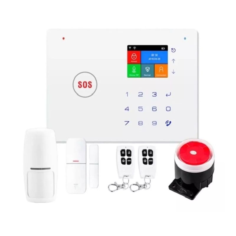 GENERICO - Sistema de alarma inteligente app tuya 1021-7