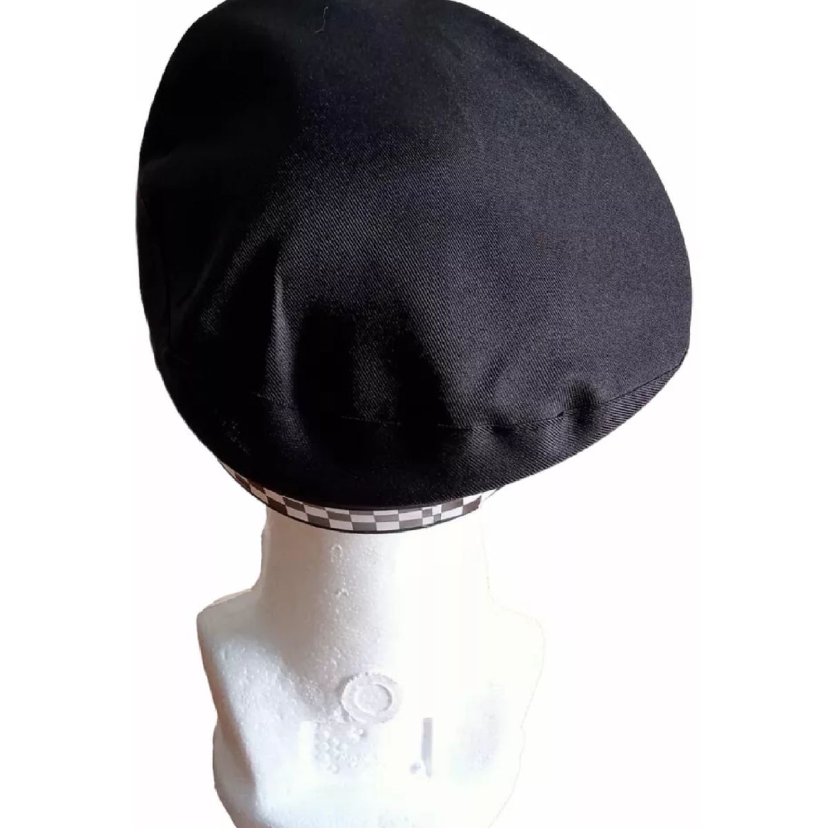 GENERICO - Gorra Kepis policia Capitan Sombrero negro