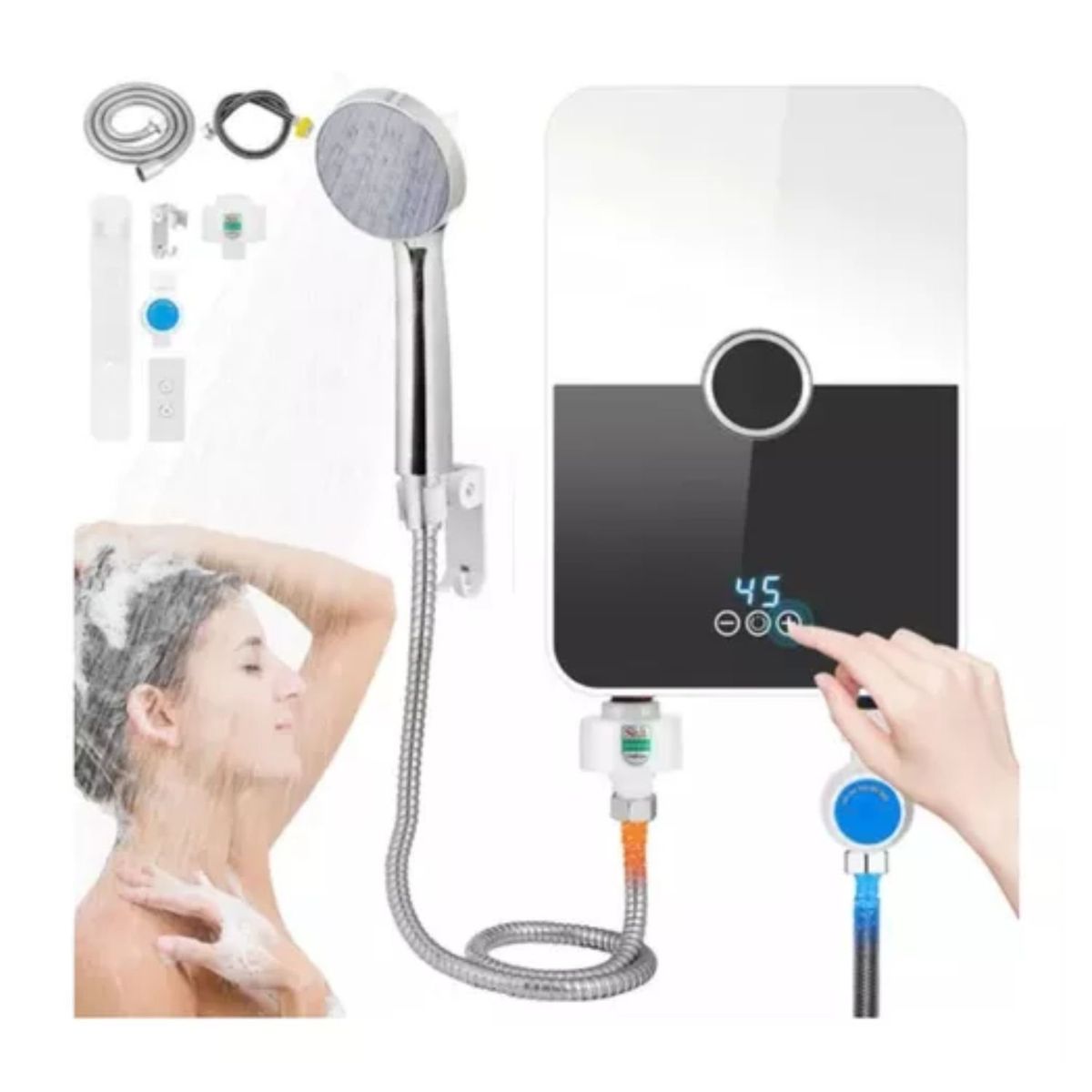 GENERICO - Calentador De Agua Para Paquete De Baño 55kw