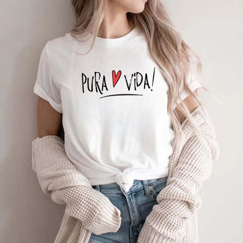 ISMI - Camiseta Mujer Polialgodón Manga Corta Ismi