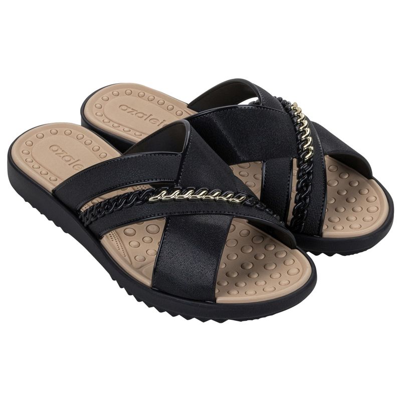 AZALEIA - SANDALIAS MUJER NEGRO AZALEIA IRIS 19145-BJ486