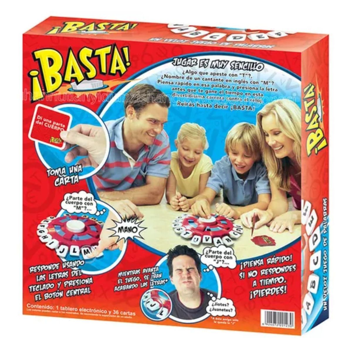 GENERICO - Kit Basta Piensa Rapido Juego De Mesa Fotorama