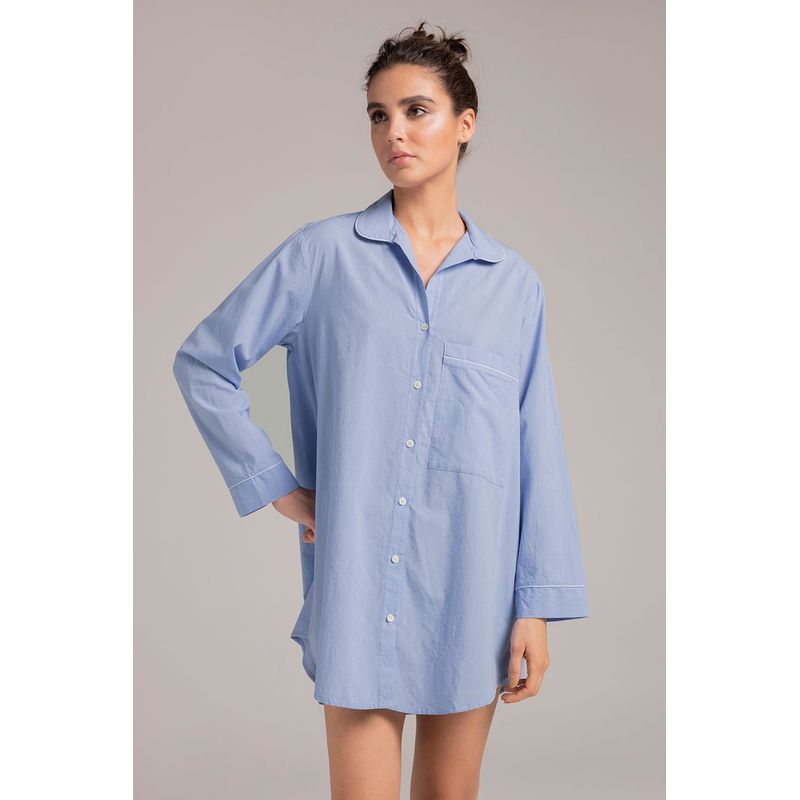 TOUCHE LINGERIE - Camisón Con Vivos En Contraste Ref  2504051