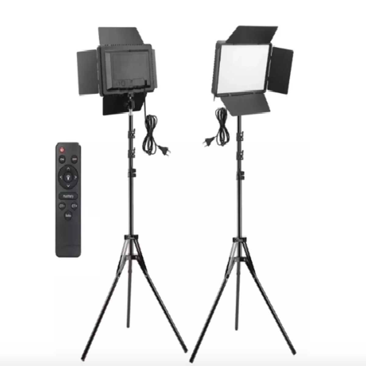 GENERICO - Panel Fotografía Luz Led Lámpara Profesional + Trípode RL900