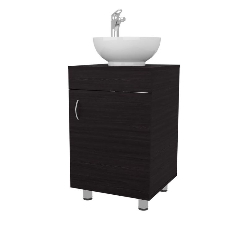 RTA DESIGN - Mueble Lavamanos Tacna Wengue Incluye Lavamanos Vassel Sabina ZF