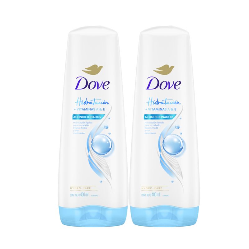 DOVE - Oferta Acondicionador Hidratacion Dove con Vitaminas A y E