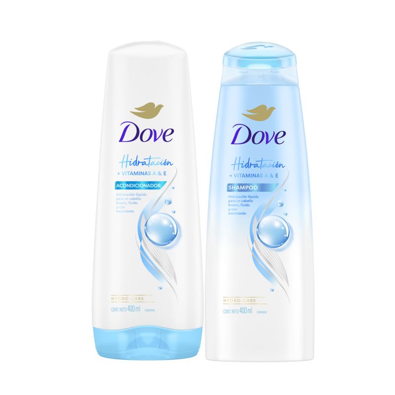 DOVE - Oferta Shampoo + Acondicionador Dove con Vitaminas A&E
