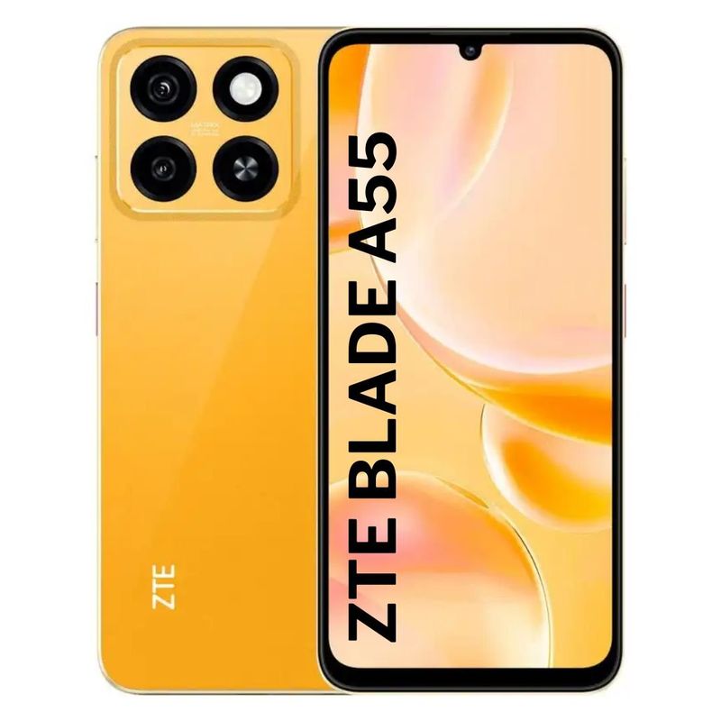 ZTE - Celular ZTE BLADE A55 128GB4GB - Naranja