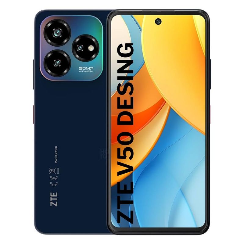 ZTE - Celular ZTE V60 Desing 256GB6GB - Negro