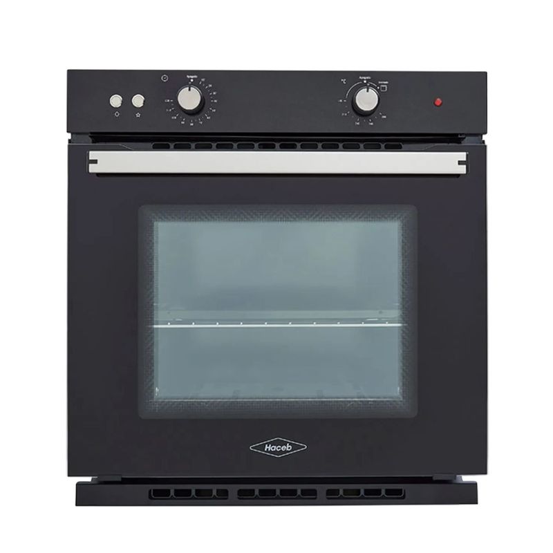 HACEB - Horno de Empotrar HACEB Gas Natural 60 cm 120V TOFU Negro