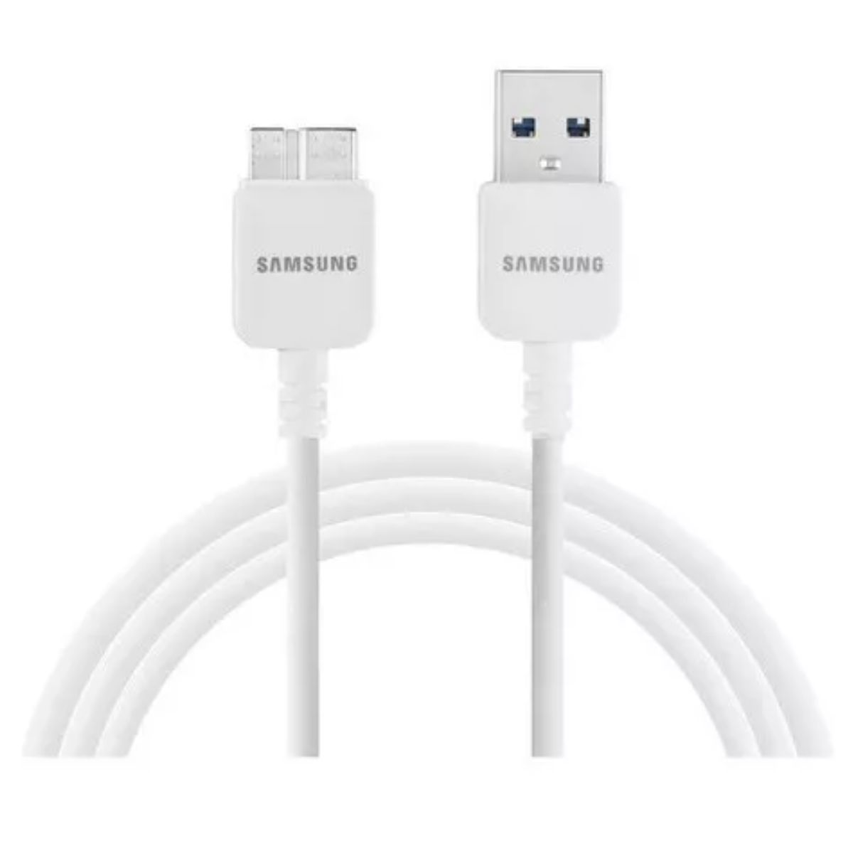 GENERICO - Cable Samsung Para Disco Duro O Smartphone 3.0 - Blanco