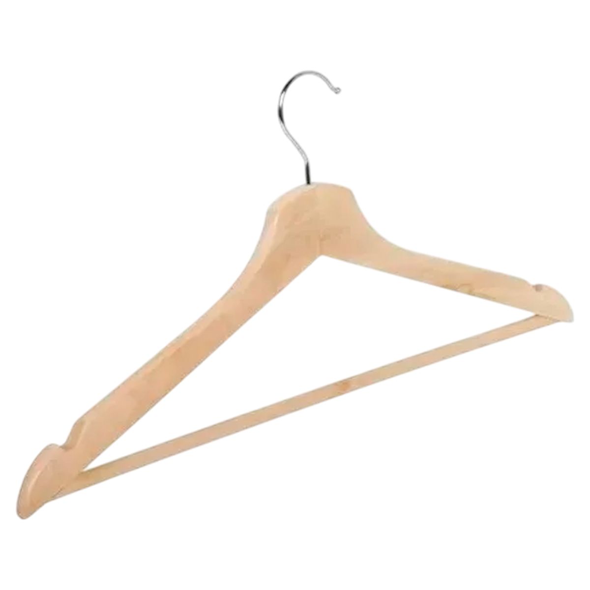 GENERICO - Ganchos De Madera Para Colgar Ropa X 24 Unidades