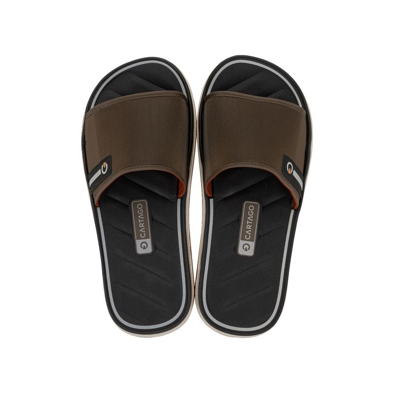 CARTAGO - SANDALIAS HOMBRE BEIGE CARTAGO MALAGA SPORT SLIDE AD 12377-BJ524