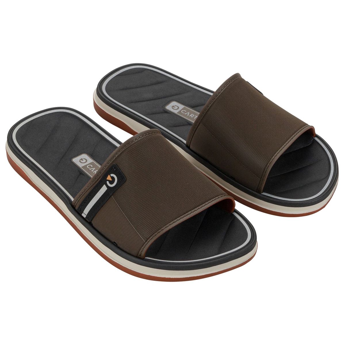 CARTAGO - SANDALIAS HOMBRE BEIGE CARTAGO MALAGA SPORT SLIDE AD 12377-BJ524