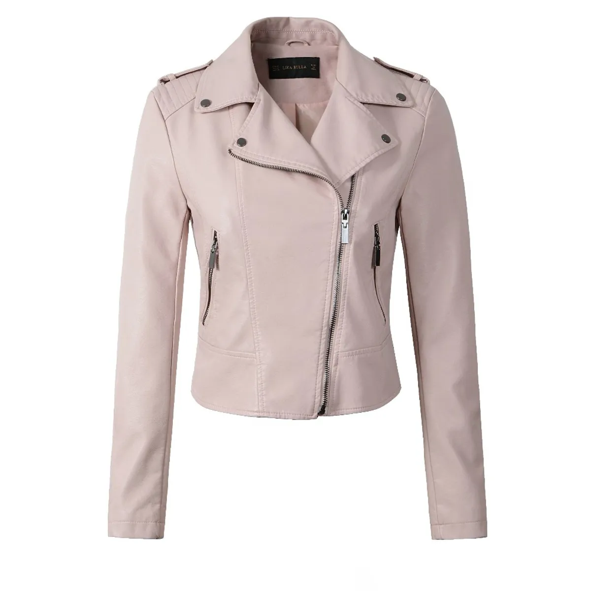 THE CLOTHING COMPANY - Chaqueta Mujer Cuero Sintético Cazadora