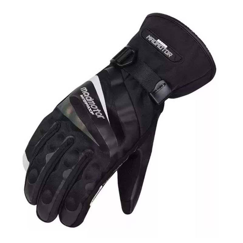 GENERICO - Guantes Over Mt16 100% Impermeables Moto Negro Talla L
