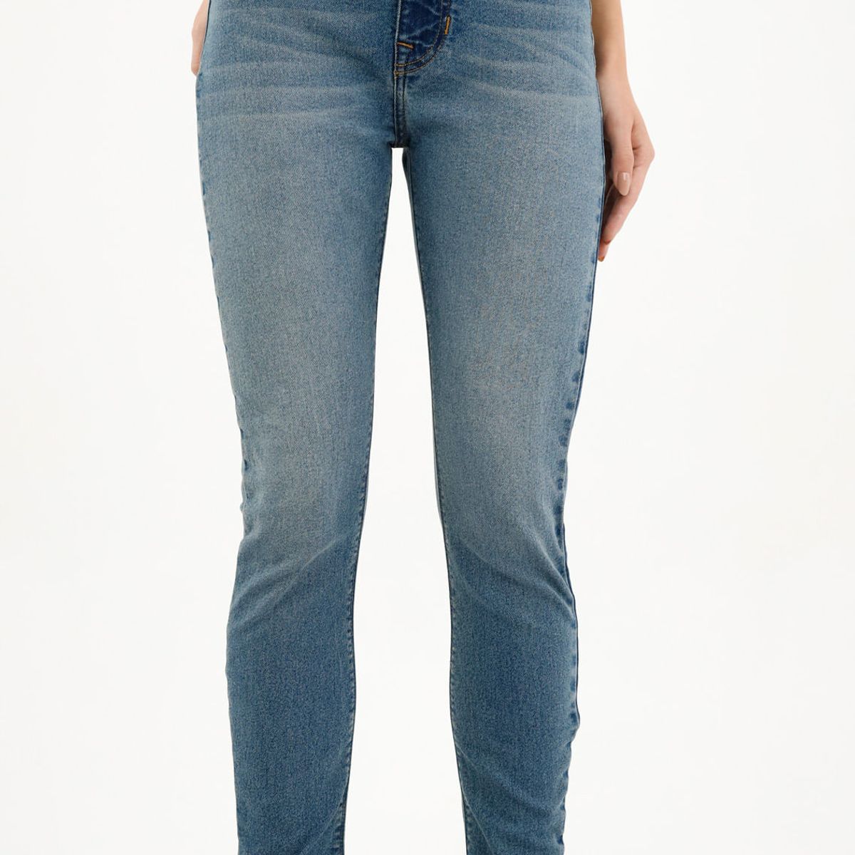 TENNIS - Jean super slim  azul para mujer