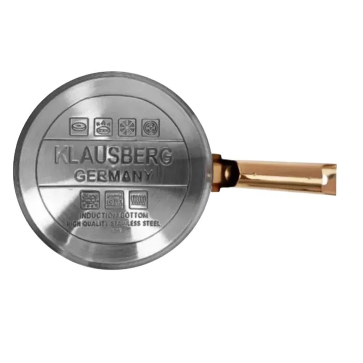 AMERICAN GENERICS - Juego De Ollas Acero Quirúrgico Bateria De Cocina Klausberg 13 Pcs