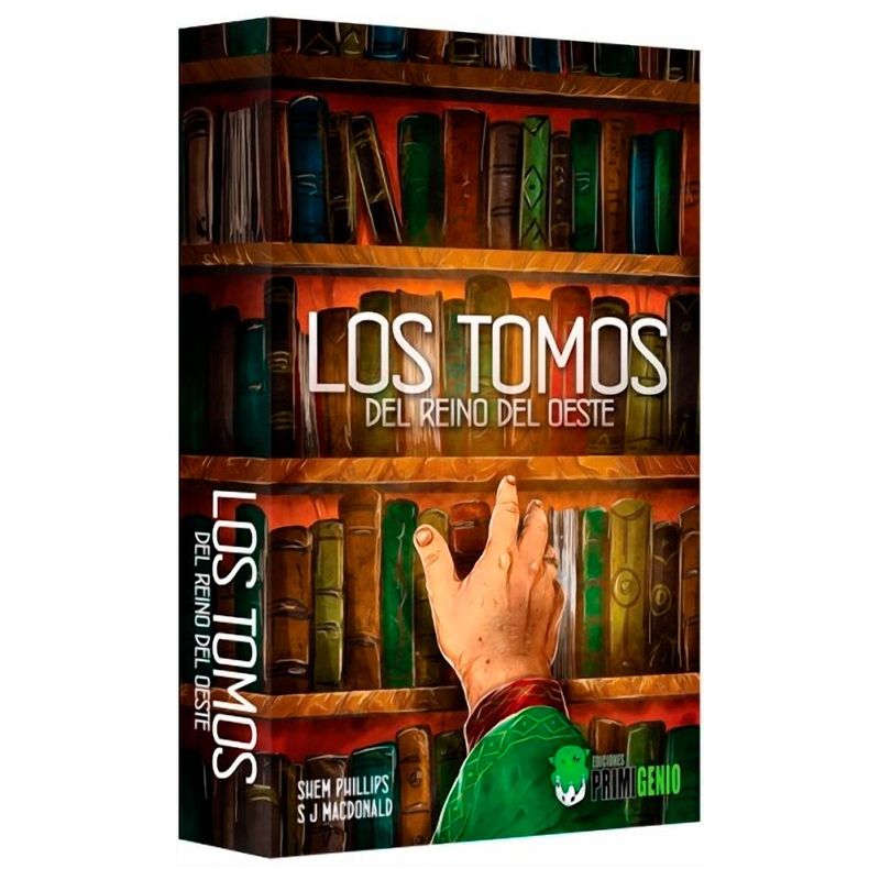 ASMODEE - Los Tomos Del Reino Del Oeste Juego De Mesa Español