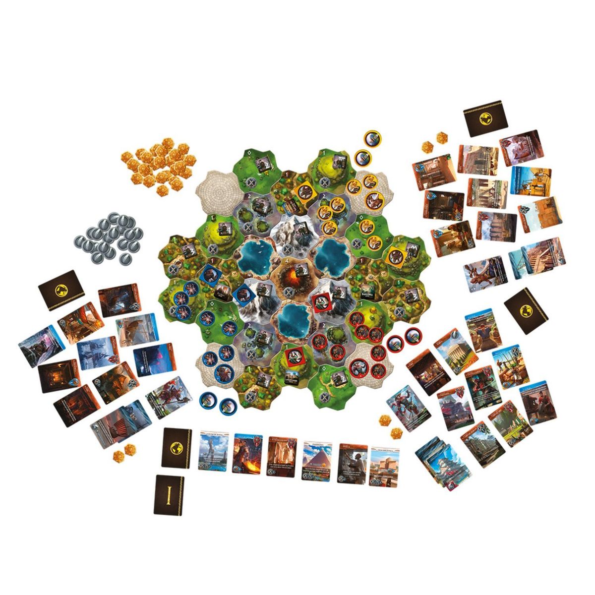 ASMODEE - Monumental Juego De Mesa Español