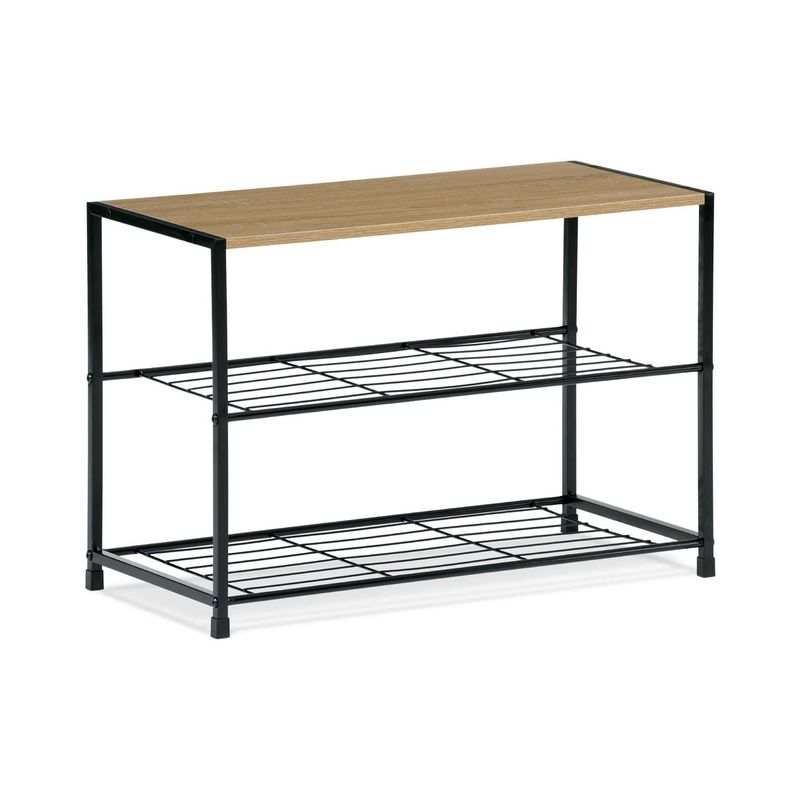 DIMATEX LEON - Mesa Auxiliar Tres Niveles Decorativa Industrial Refpilar