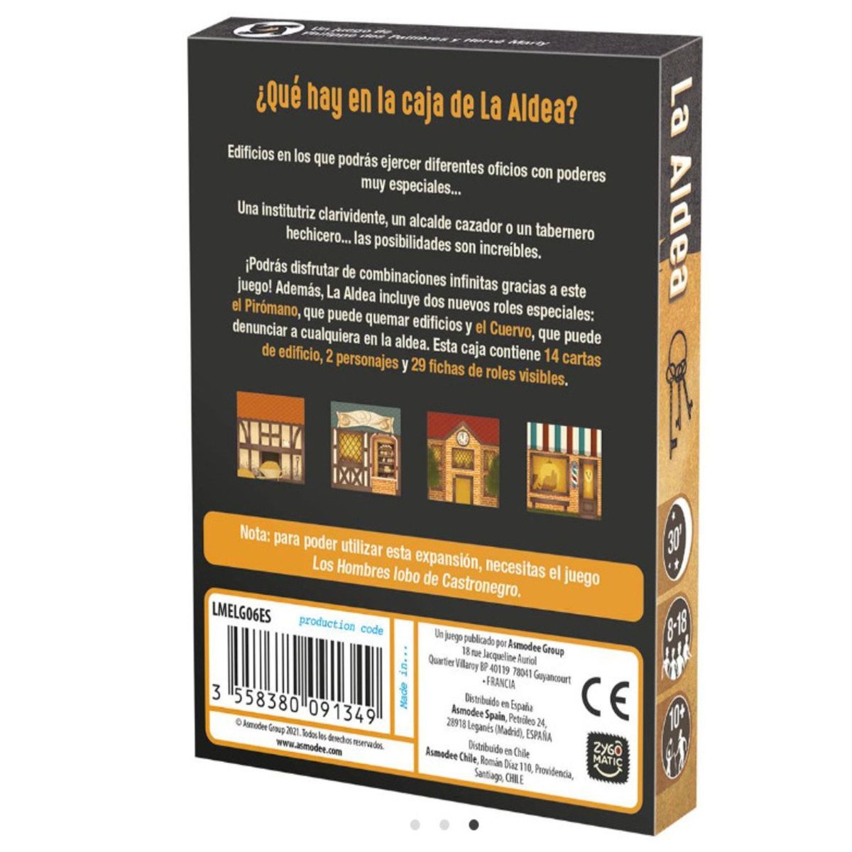 ASMODEE - Los Hombres Lobo De Castronegro La Aldea