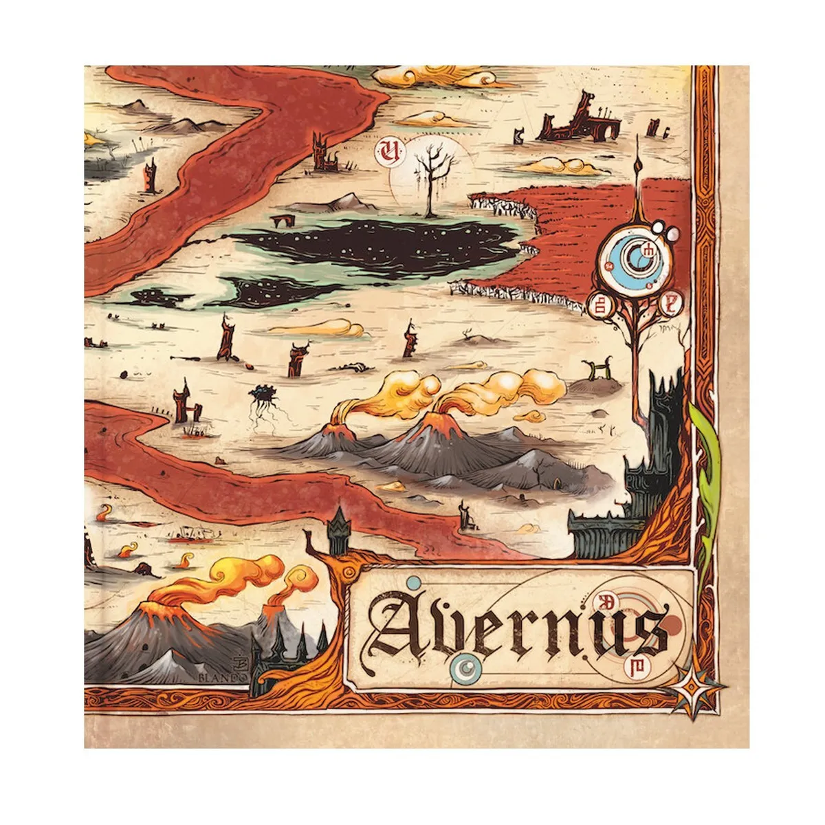 ASMODEE - Dd Mapa De Averno