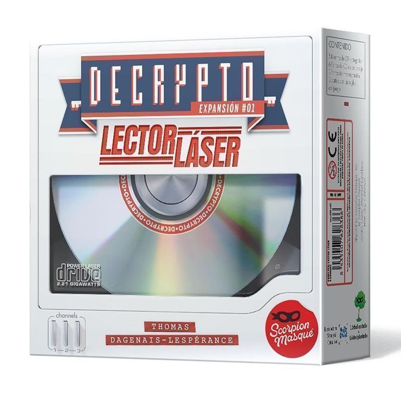ASMODEE - Decrypto Lector Láser