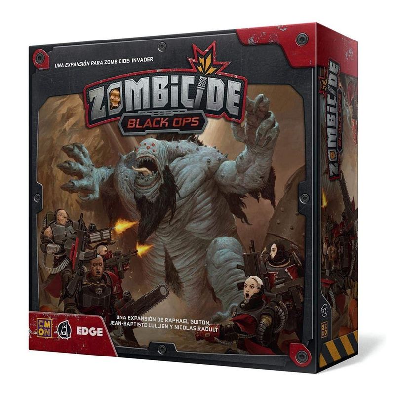 ASMODEE - Zombicide Invader Black Ops Expansión Juego De Mesa Español