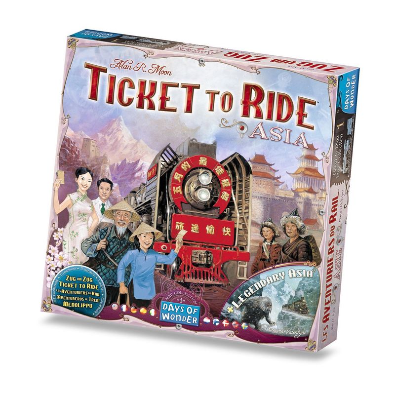 ASMODEE - ¡Aventureros Al Tren Asia
