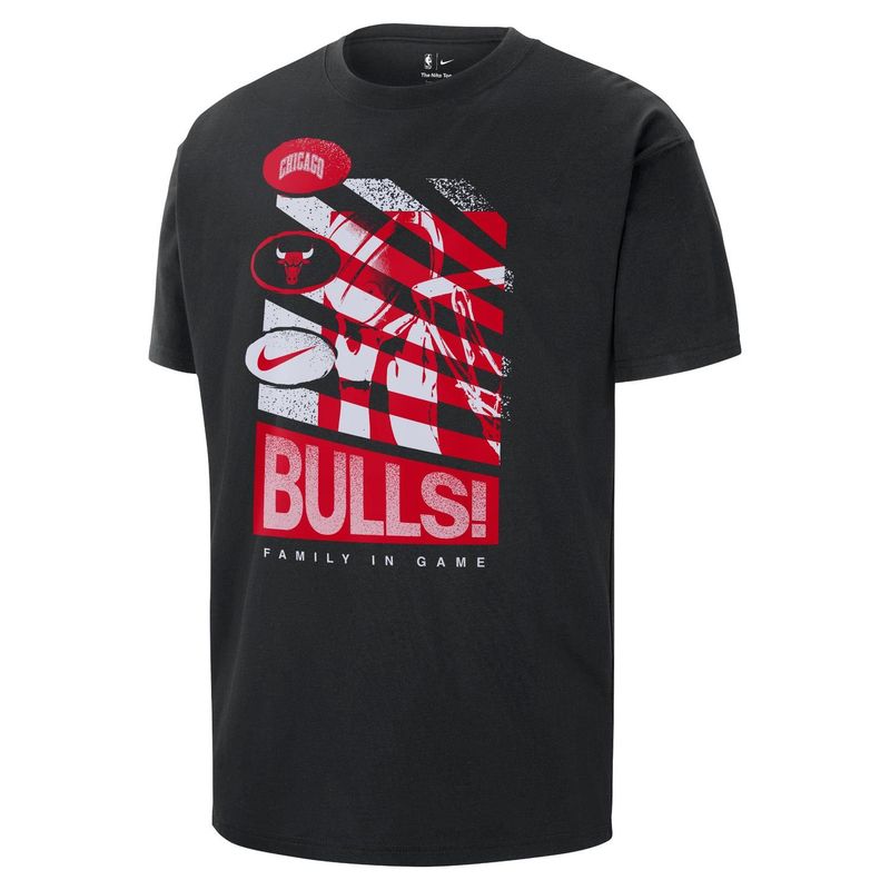 NIKE - Camiseta Hombre Nike Chicago Bulls Courtside