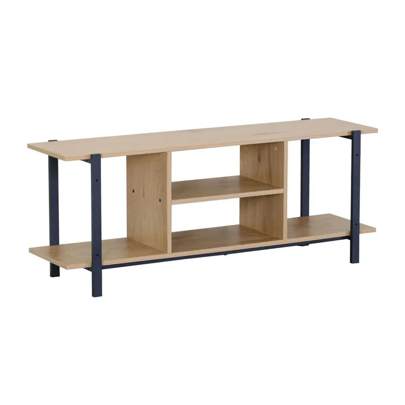 DIMATEX LEON - Mesa Para TV Industrial Dos Niveles 55 Pulgadas Refaurelio