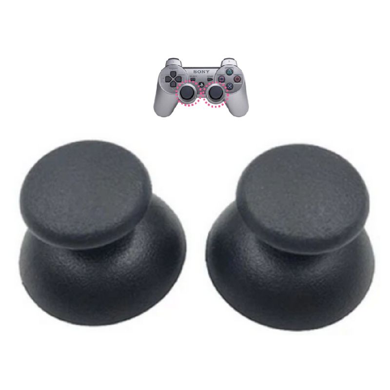GENERICO - 2x Capucha Capuchón Palanca Para Sony PS3 Play 3 DualShock