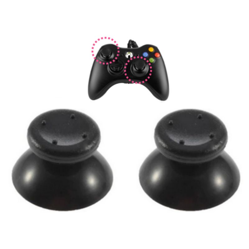 GENERICO - 2x Capucha Capuchón Stick Palanca para Microsoft Xbox 360