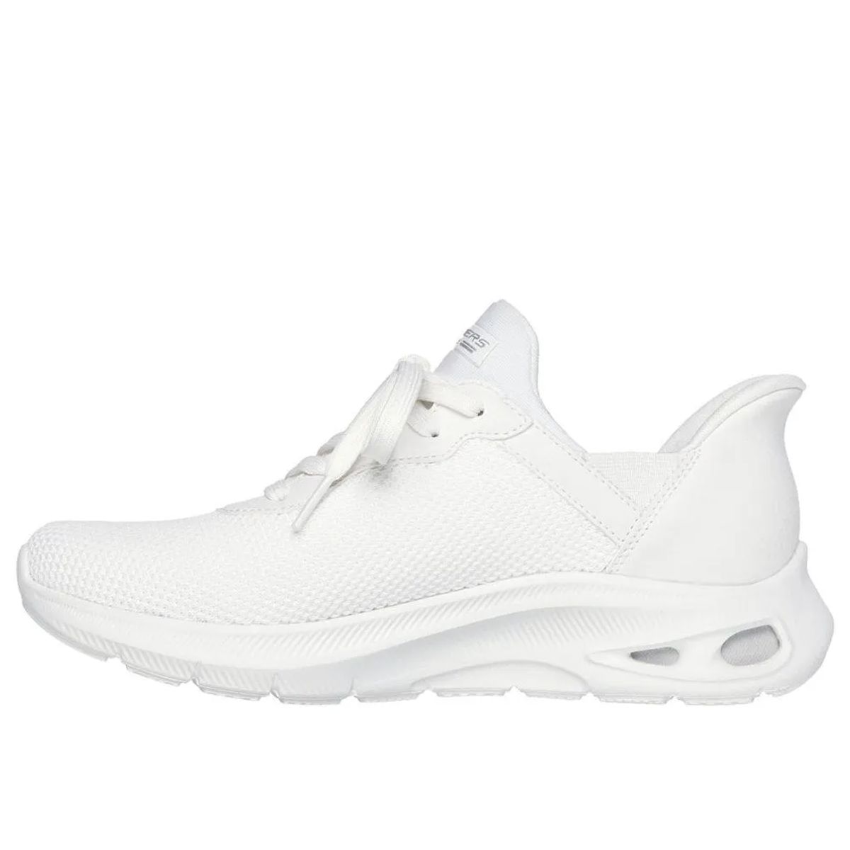 SKECHERS - Tenis Skechers Slip Ins Bobs Para Mujer Color Blanco