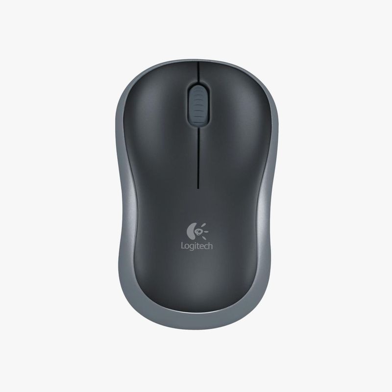 LOGITECH - MOUSE LOGITECH M185 INALAMBRICO NEGRO-GRIS