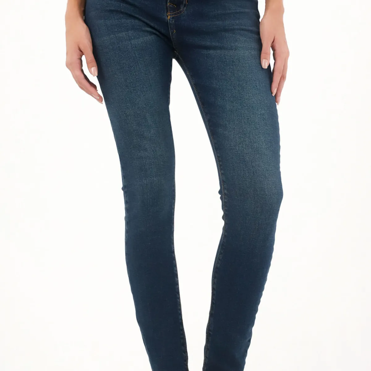 TENNIS - Jean Super Slim azul para mujer