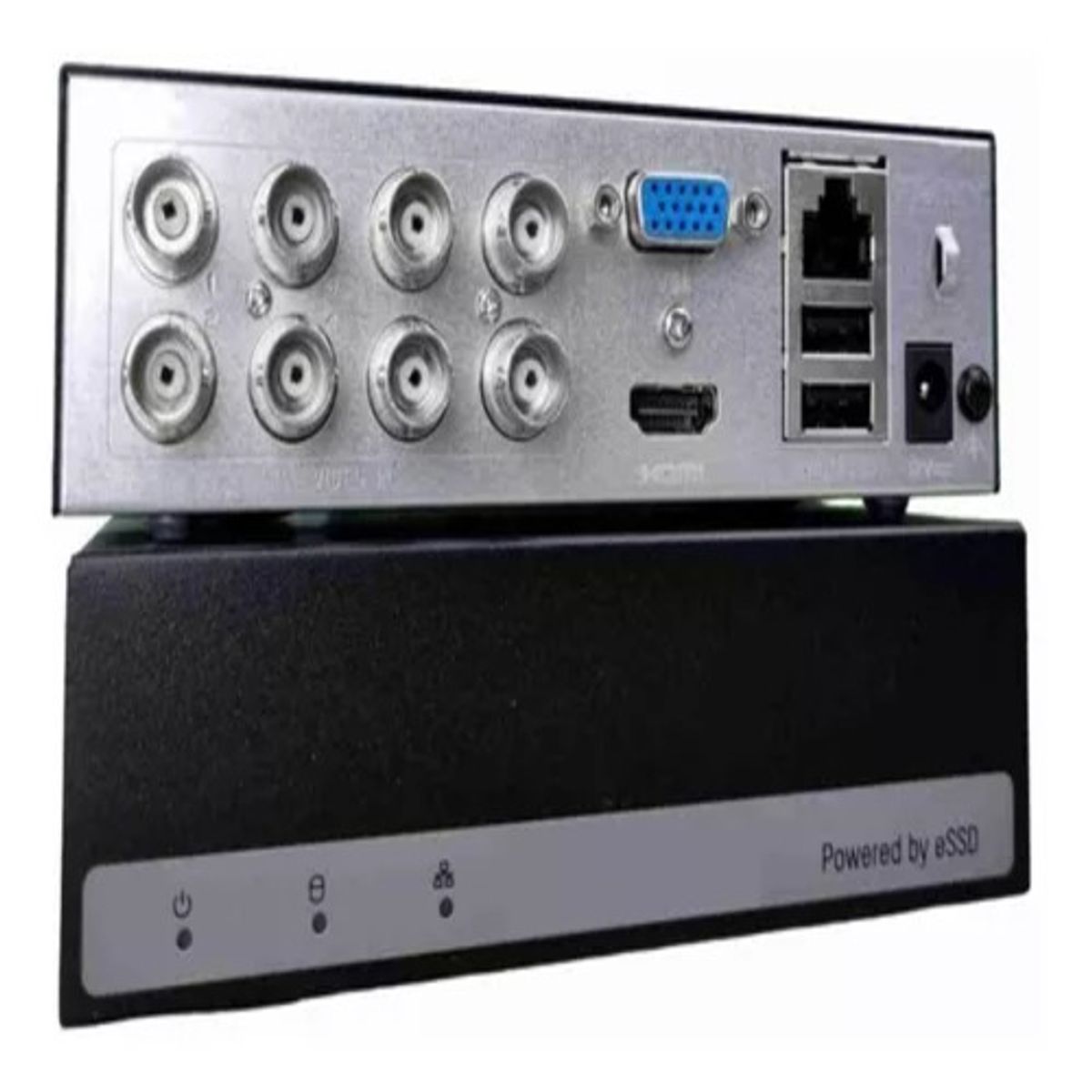 HIKVISION - DS-E08HGHI-D - Dvr 2mp De 8 Canales, Acusense Lite Essd 960gb