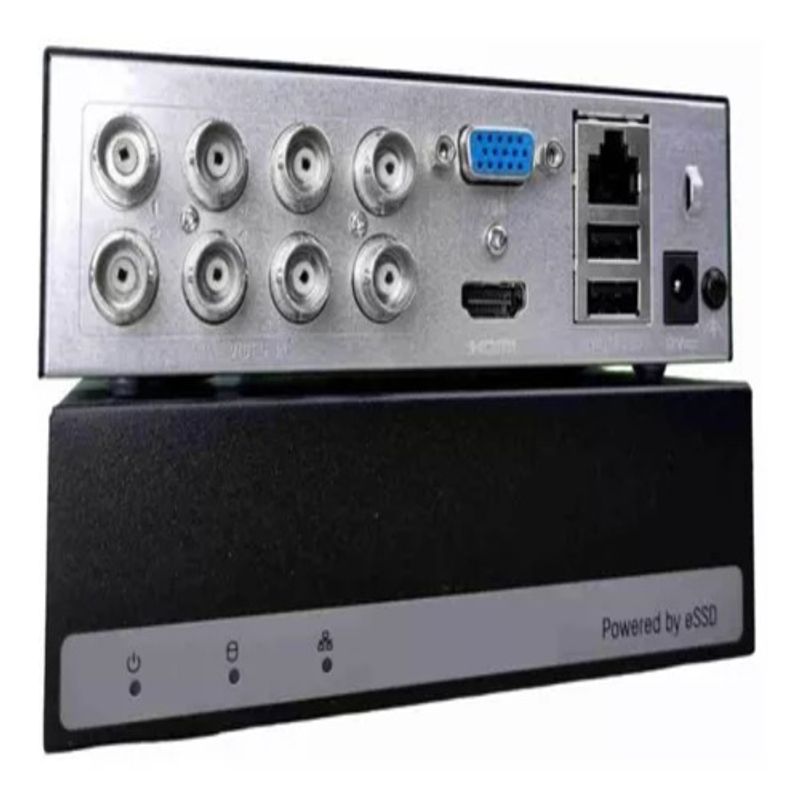 HIKVISION - DS-E08HGHI-D - Dvr 2mp De 8 Canales, Acusense Lite Essd 960gb