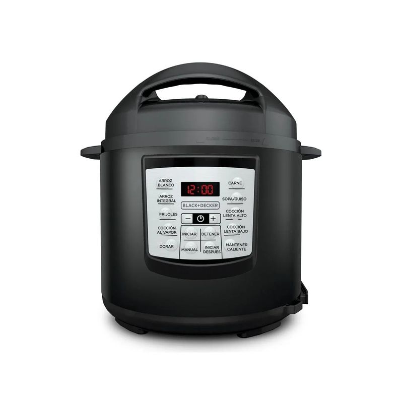 BLACK+DECKER - Olla Multifuncional Inteligente Black+Decker Digital de 5,7 Litros